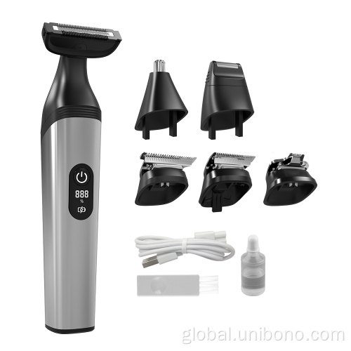 Multi Functional Quiet Washable Hair Clippers portable USB electric cordless rechargeable hair trimmer Supplier